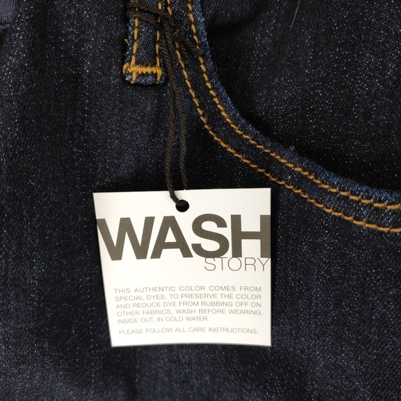 Gap Maternity Sexy Bootcut Denim Blue Jeans 32/14L - Picture 4 of 6